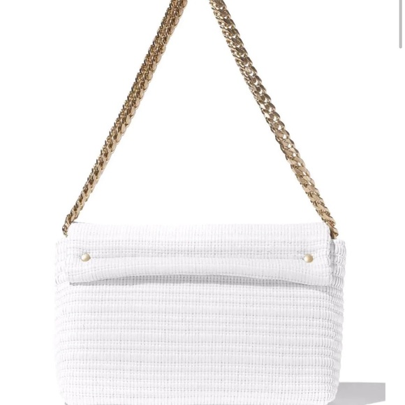 NWT Proenza Schouler Raffia Harris Bag in White - Picture 3 of 9